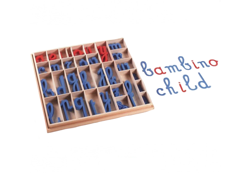 Alphabet mobile européen cursif (boîte incluse) - GAM AMI