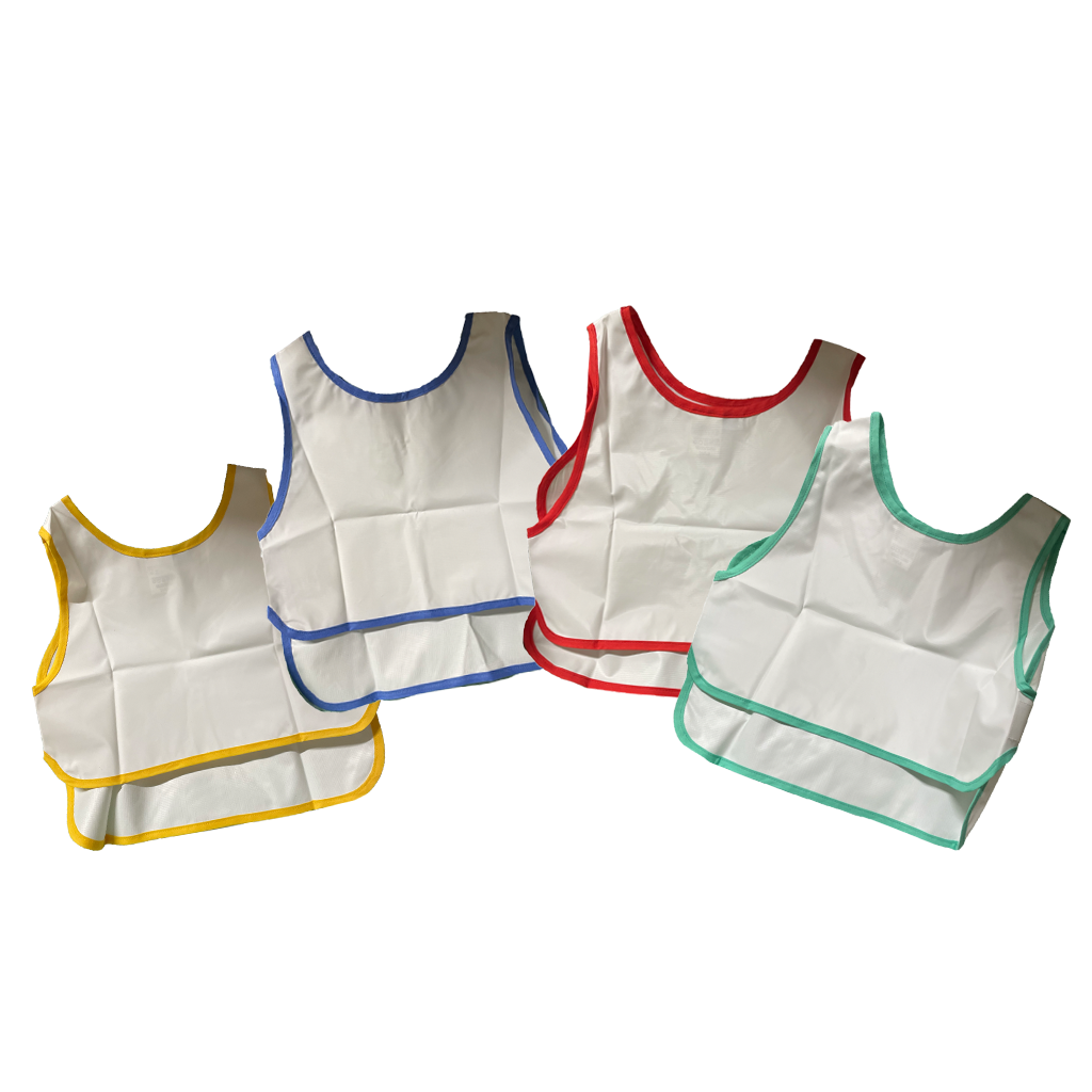 Tablier Montessori rouge