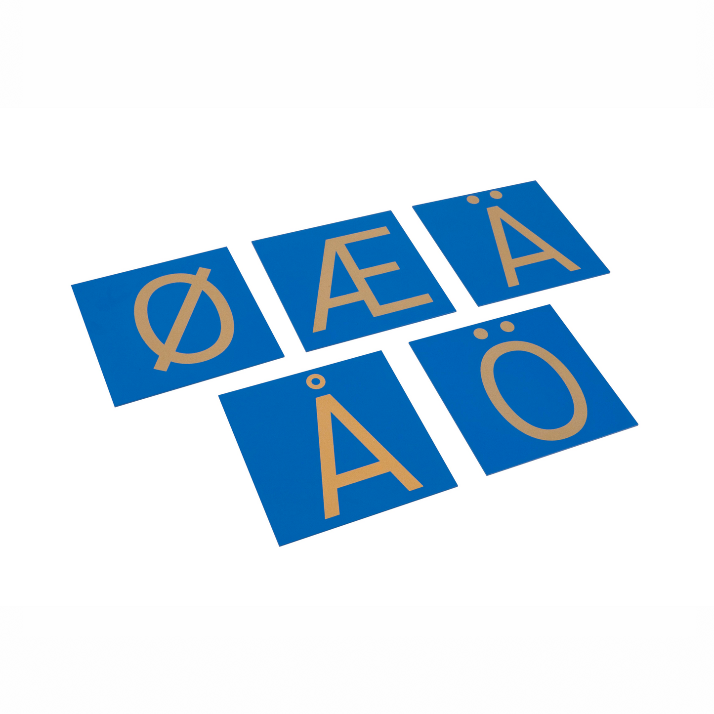 Lettres rugueuses majuscules - set lettres nordiques script -Nienhuis AMI