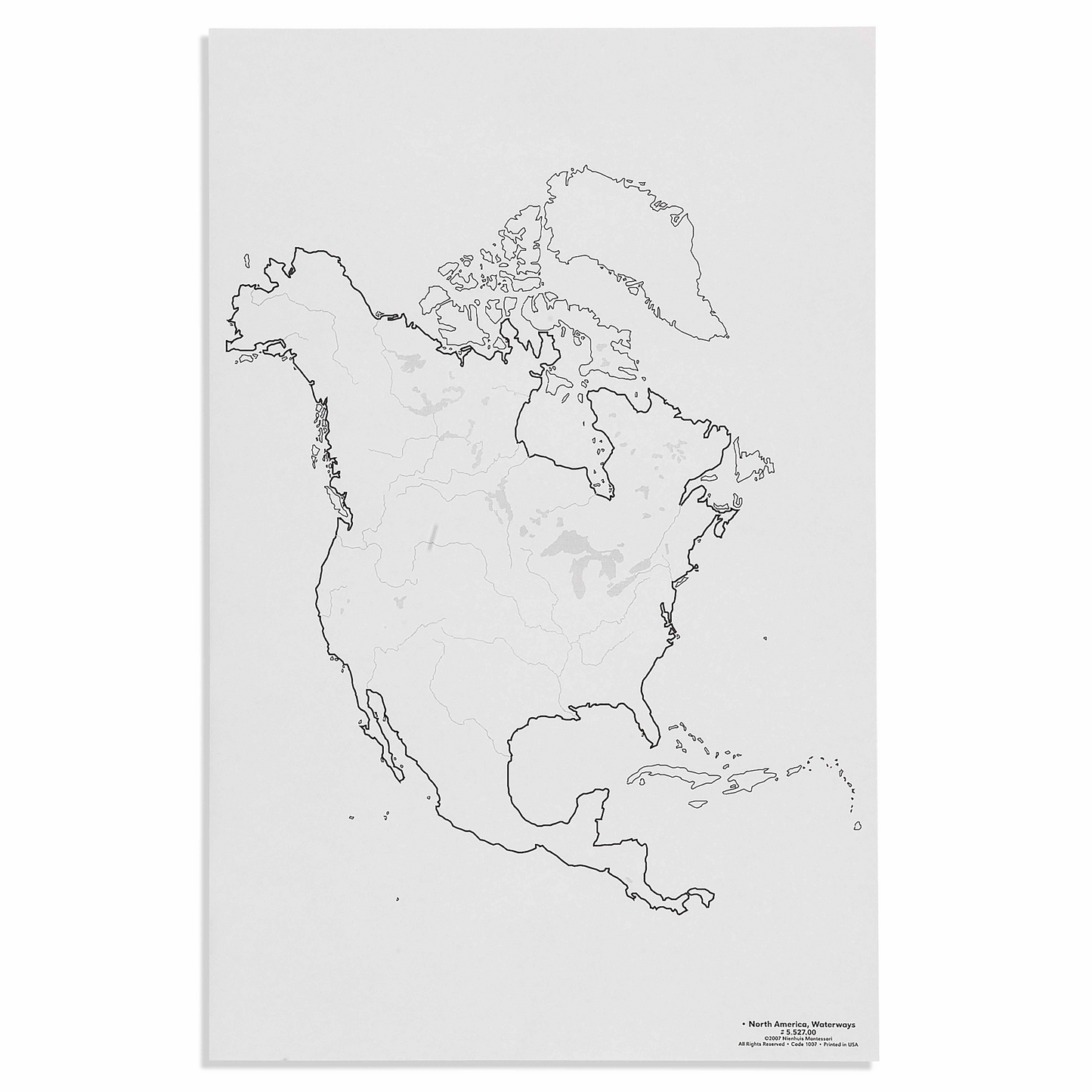 Cours d'eau d'Amérique du Nord x 50 - Nienhuis AMI