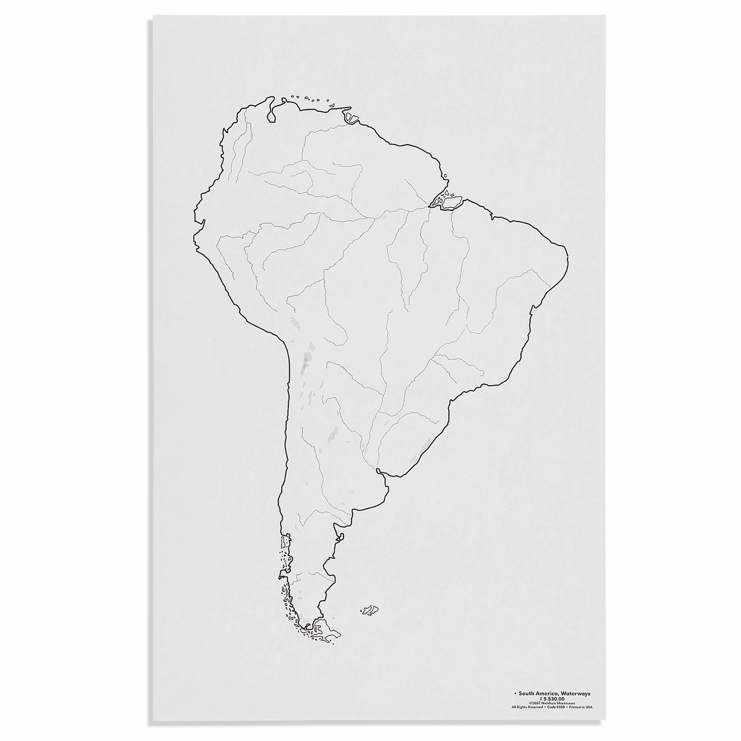 Cours d'eau d'Amérique du Sud x 50 - Nienhuis AMI