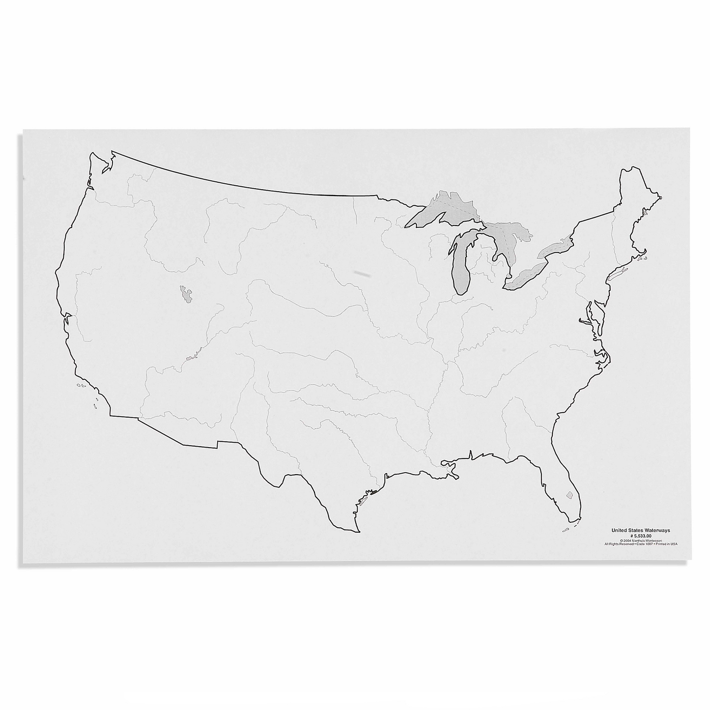 Cours d'eau des Etats-Unis x 50 - Nienhuis AMI