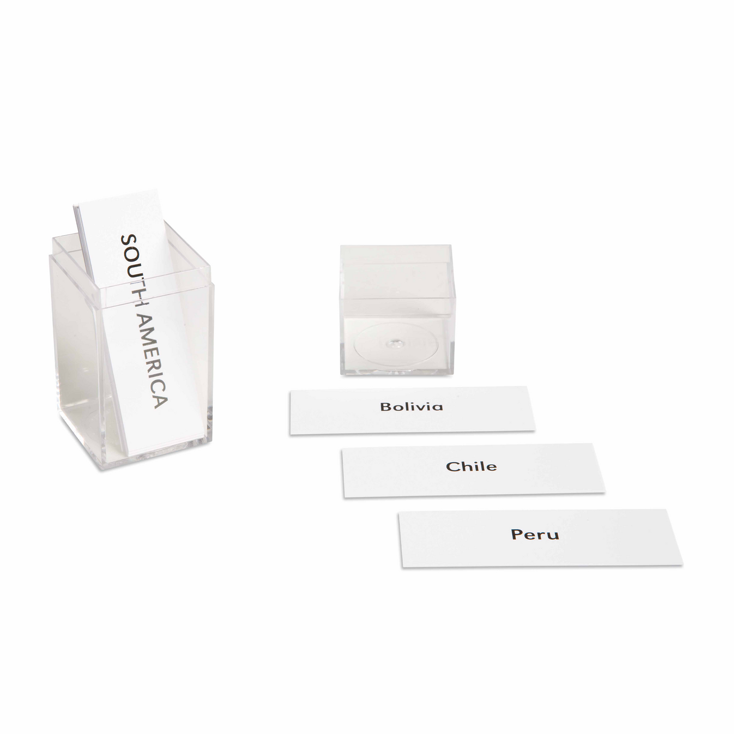 Etiquettes d'Amérique du Sud (en anglais) - Nienhuis AMI