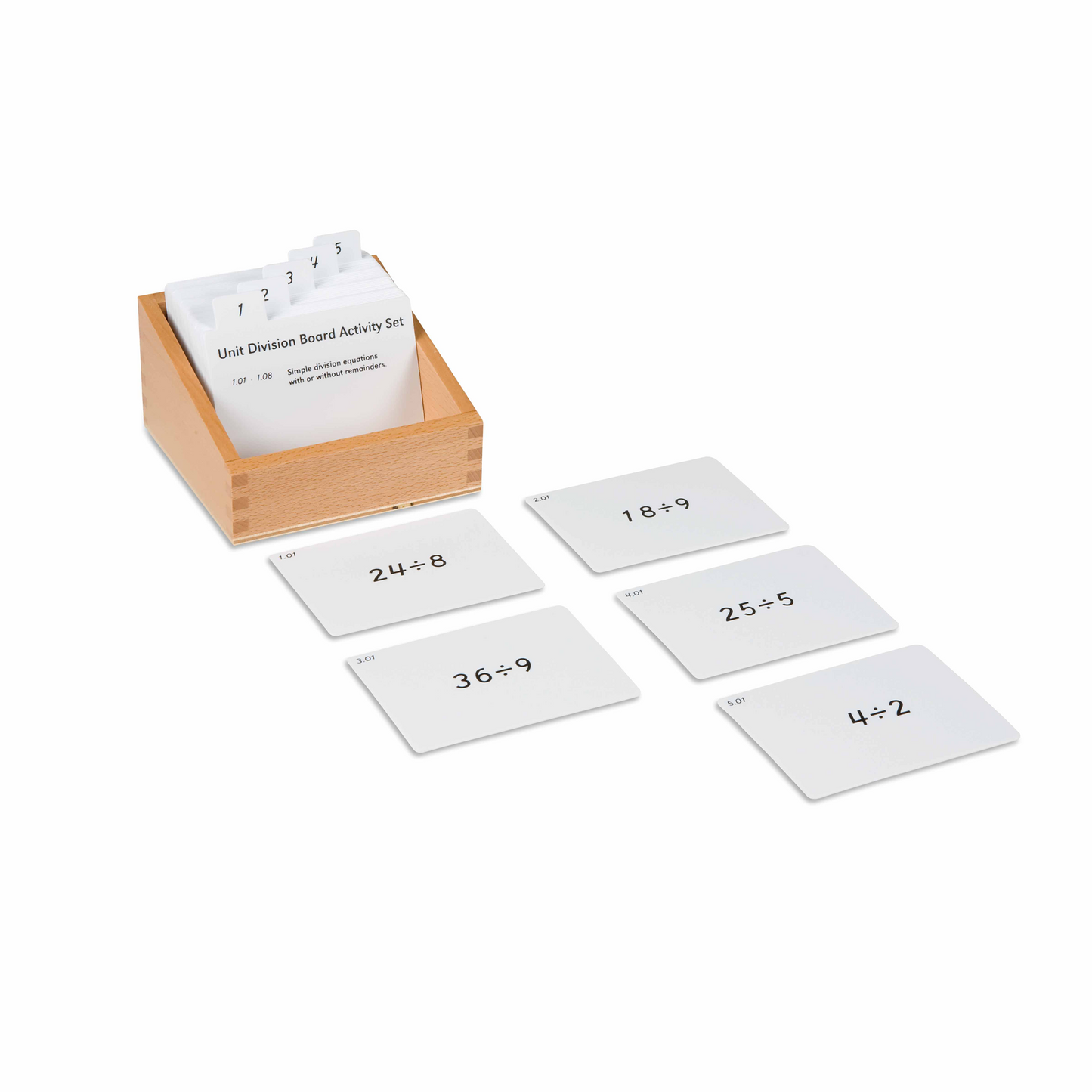 Exercices de divisions (en anglais) - Nienhuis AMI