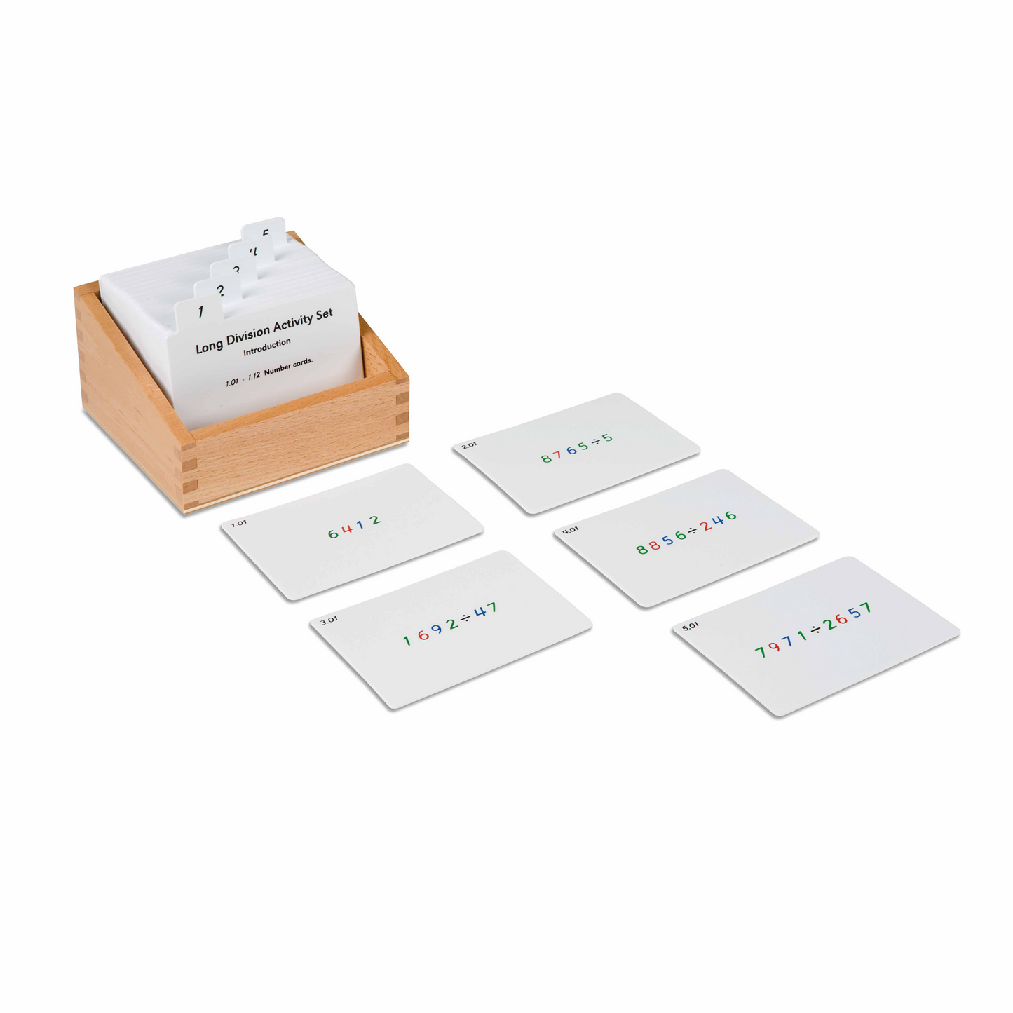 Exercices pour la grande division avec les tubes (en anglais) - Nienhuis AMI