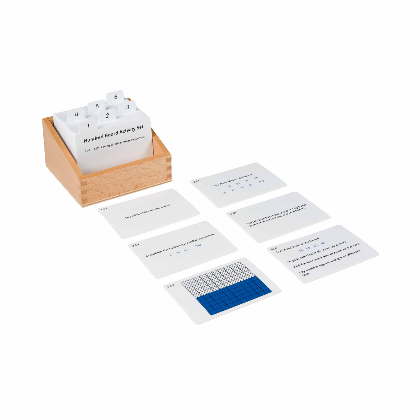 Exercices pour tableau de cent (en anglais) - Nienhuis AMI