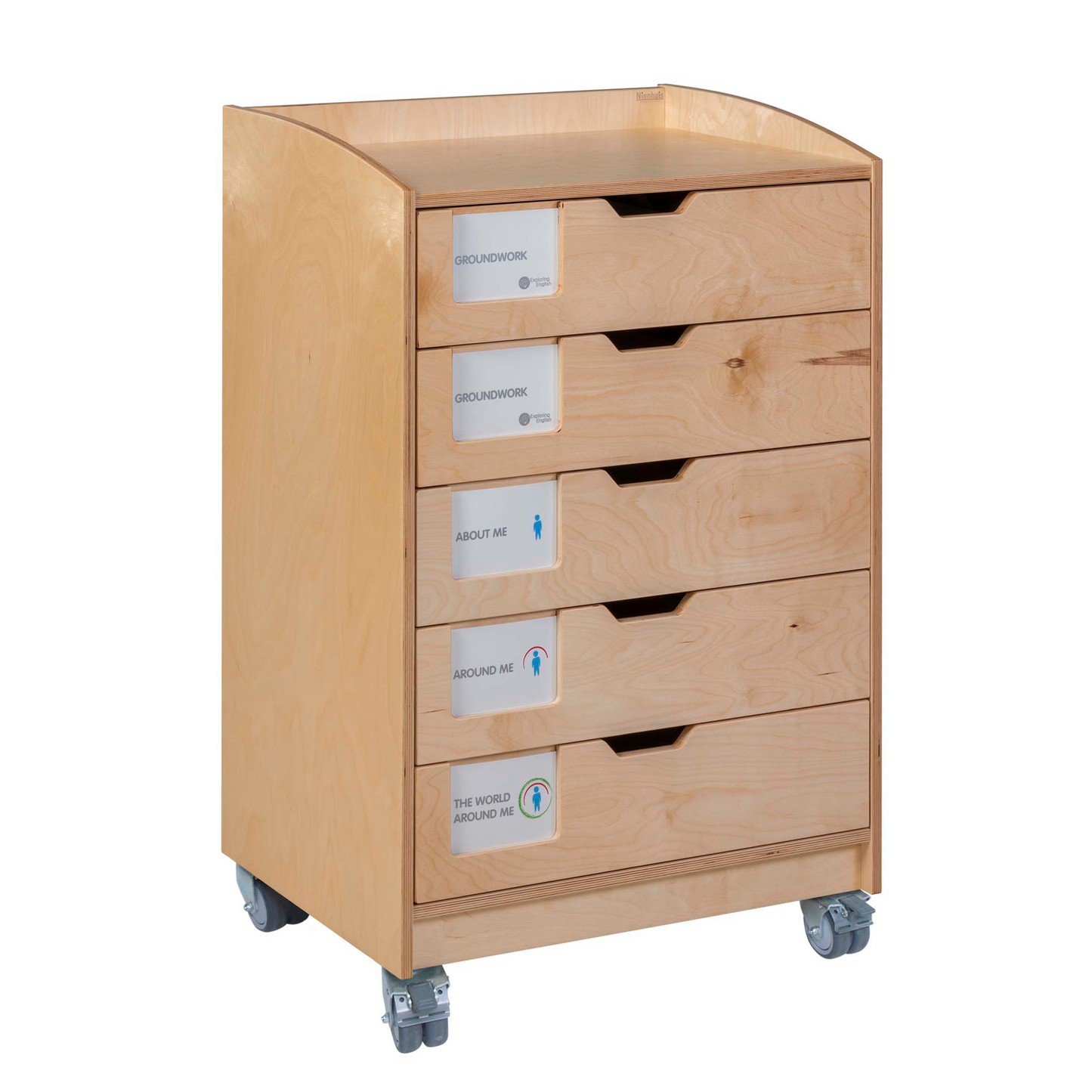 Meuble avec roulettes pour exploring anglais - Nienhuis AMI
