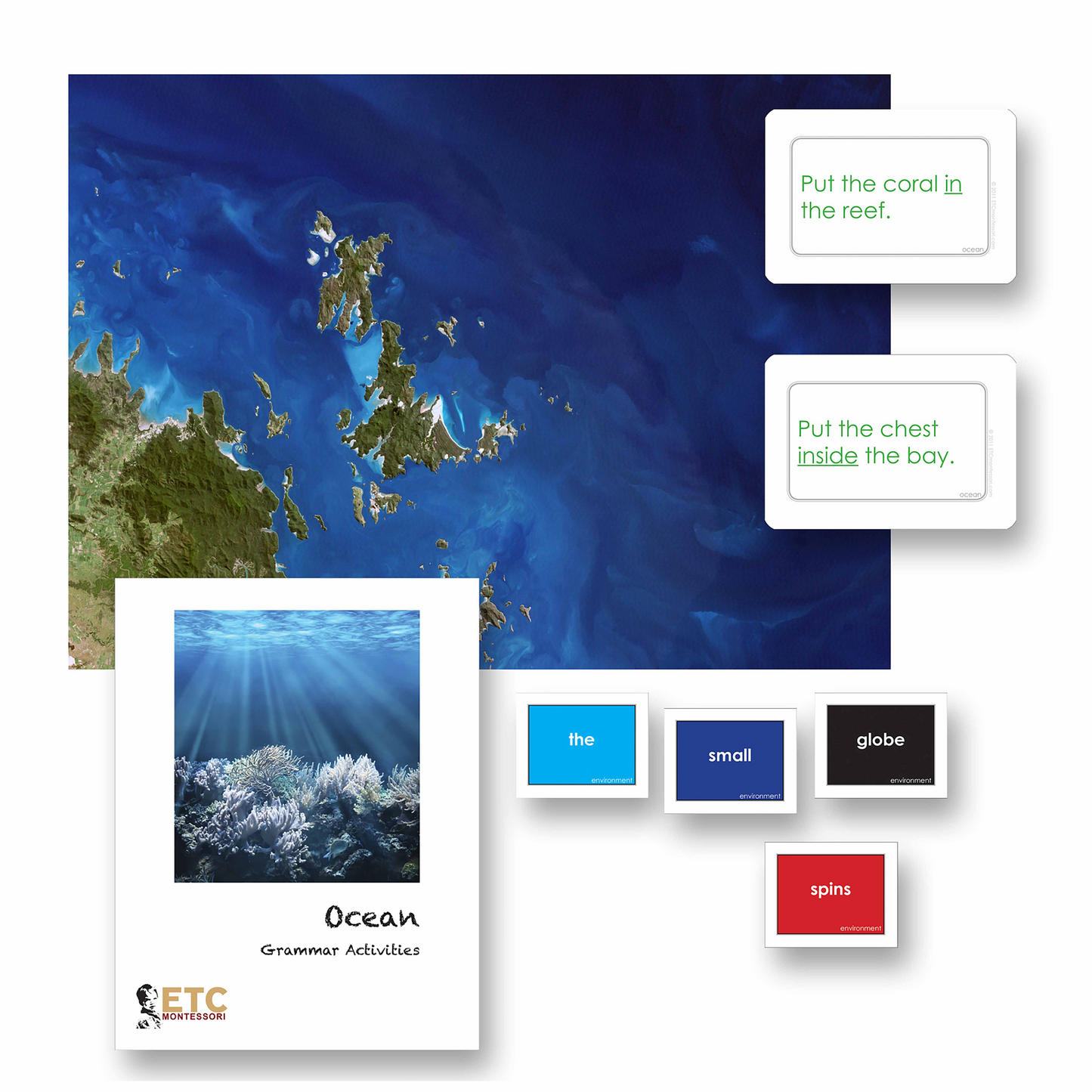 Activités de grammaire de l'océan (en anglais) - Nienhuis AMI