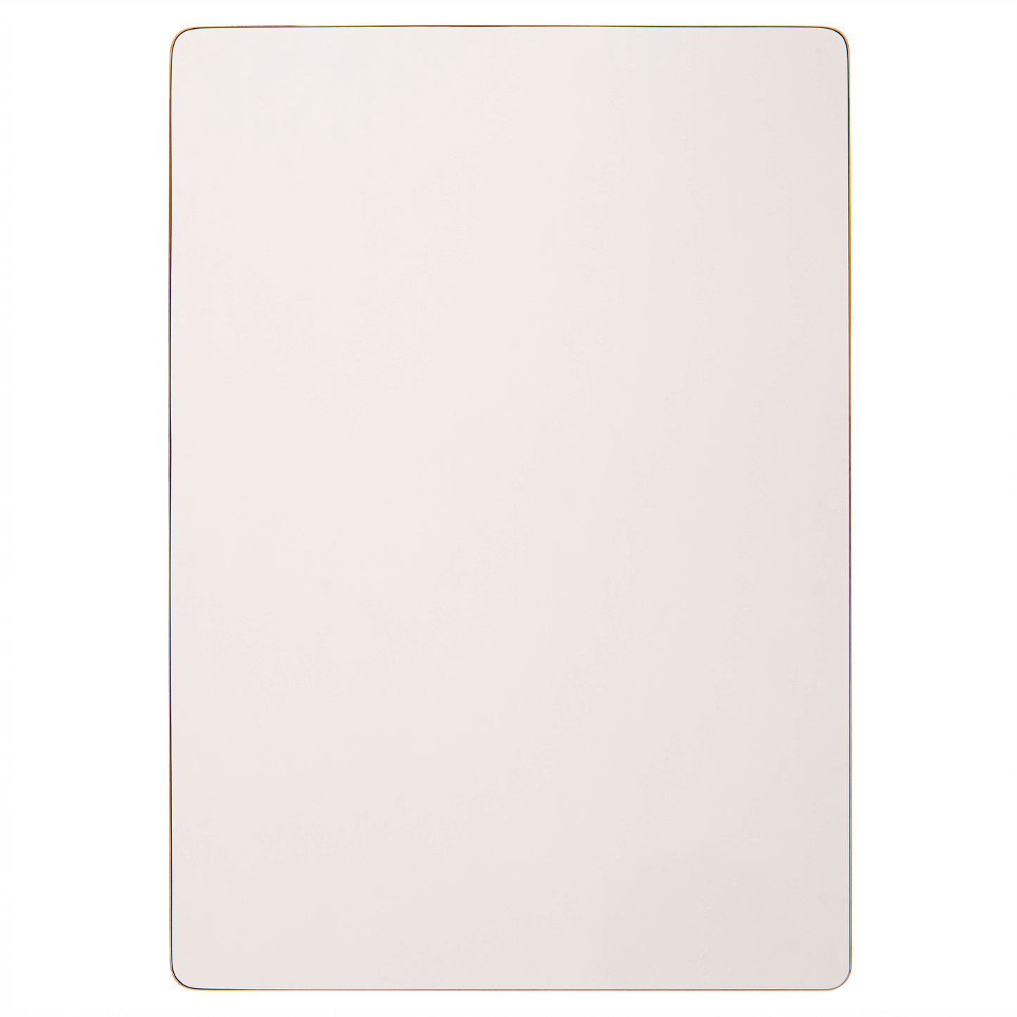 Plateau de table rectangulaire : couleur blanc - Nienhuis AMI