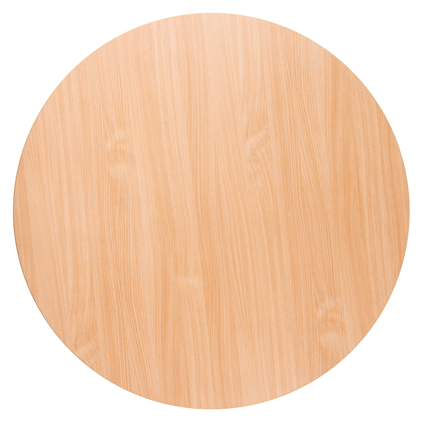 Plateau de table rond : couleur hêtre - Nienhuis AMI