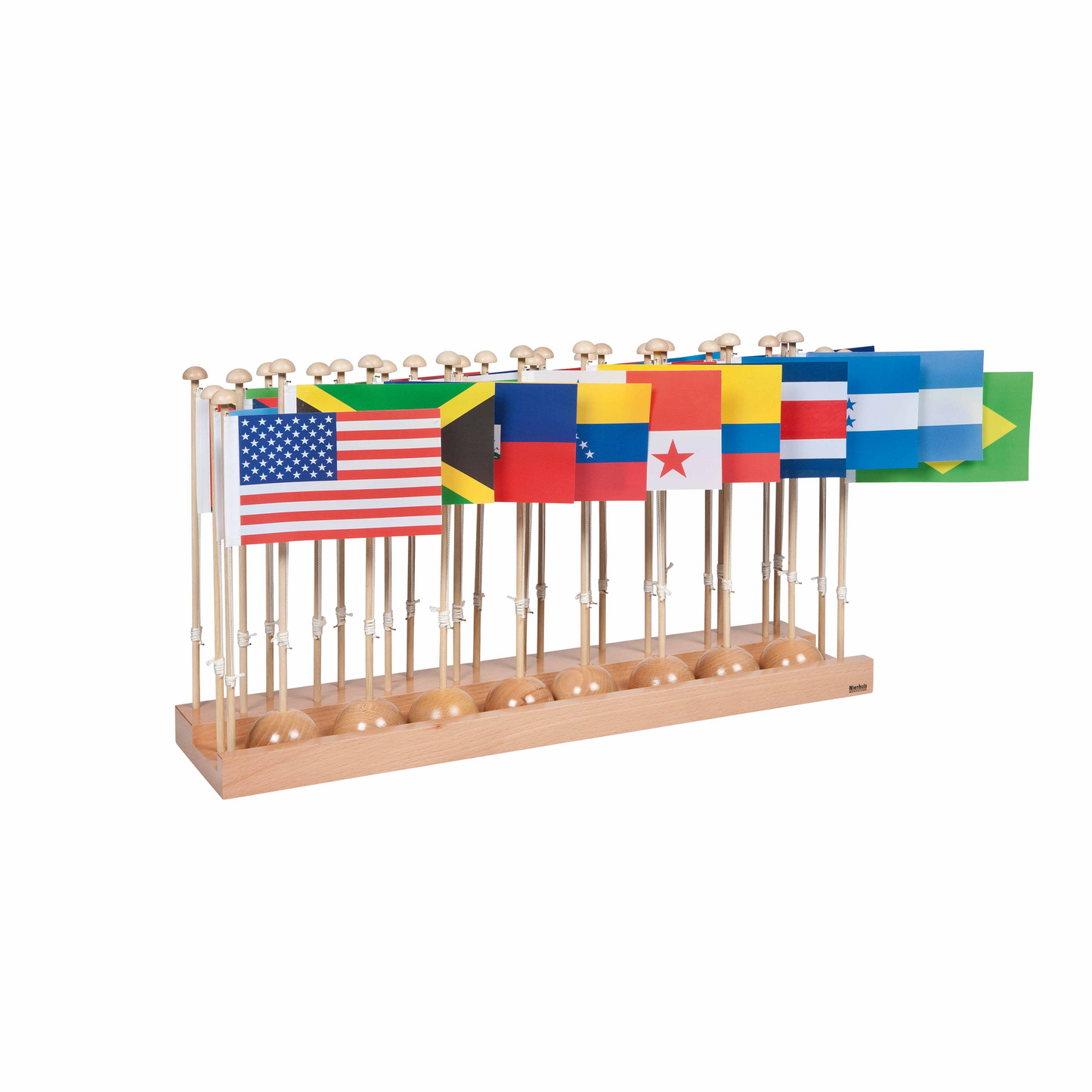 Anzeige der Flaggen Amerikas - Nienhuis AMI