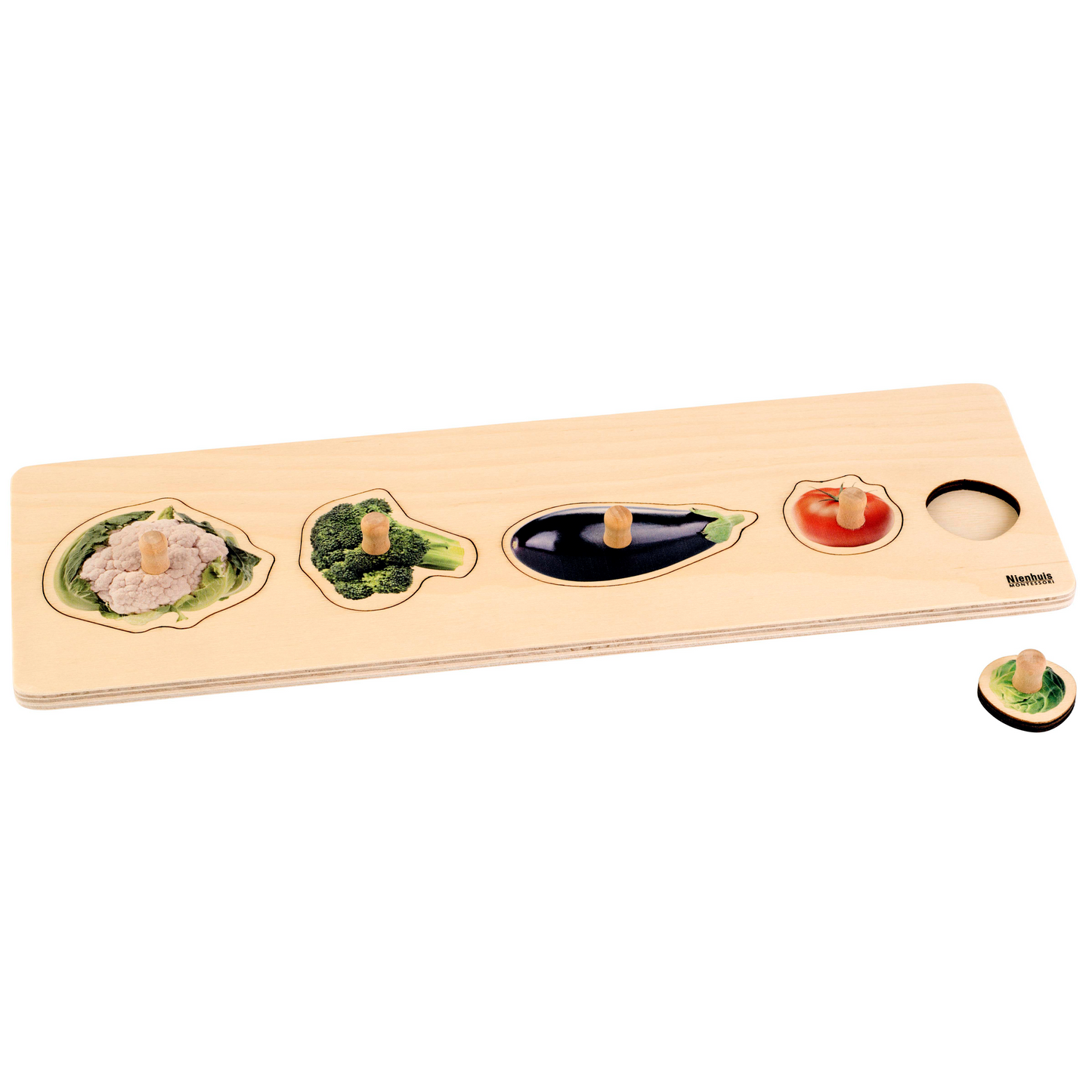 Puzzle tous petits : 5 légumes - Nienhuis AMI