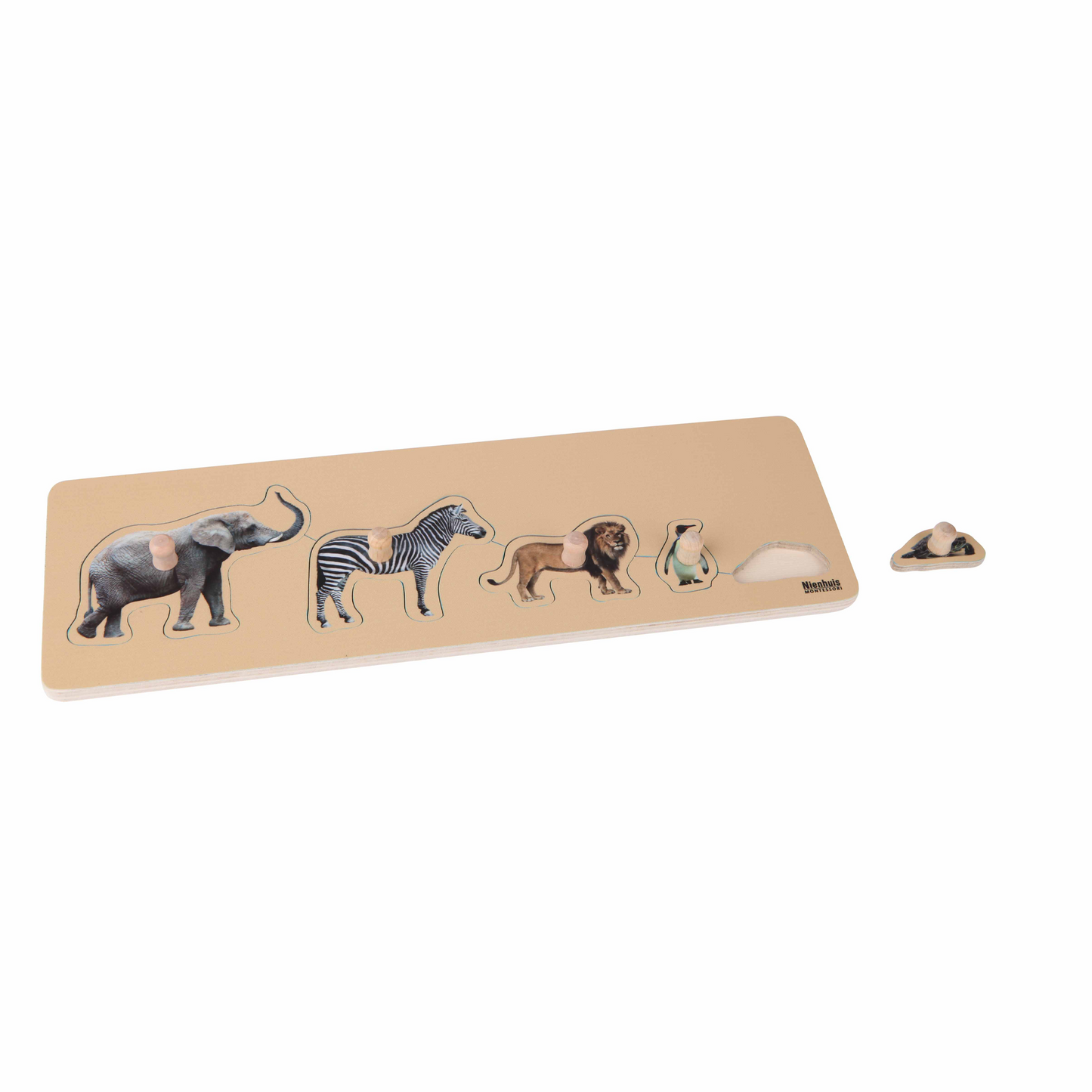 Puzzle tous petits : animaux sauvages - Nienhuis AMI
