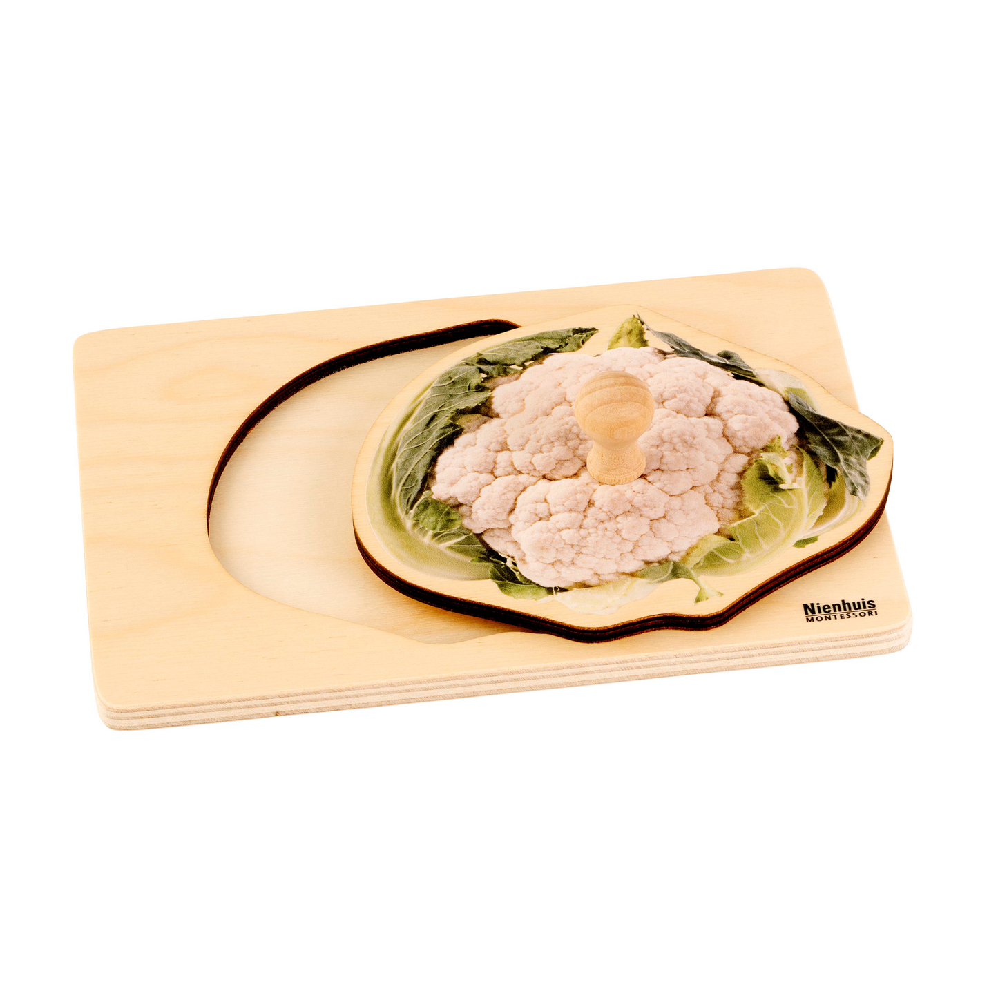 Puzzle tous petits : chou-fleur - Nienhuis AMI