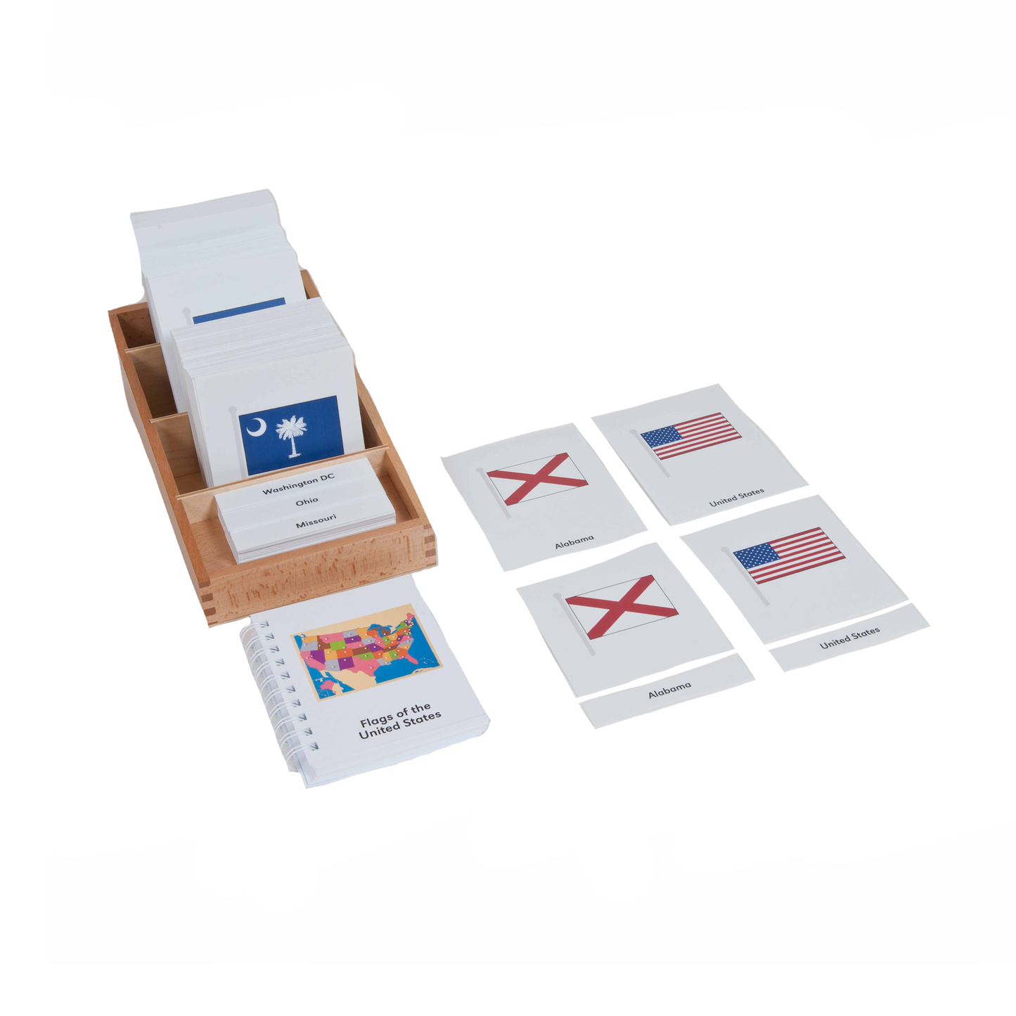 Cartes des drapeaux des Etats-Unis - Nienhuis AMI