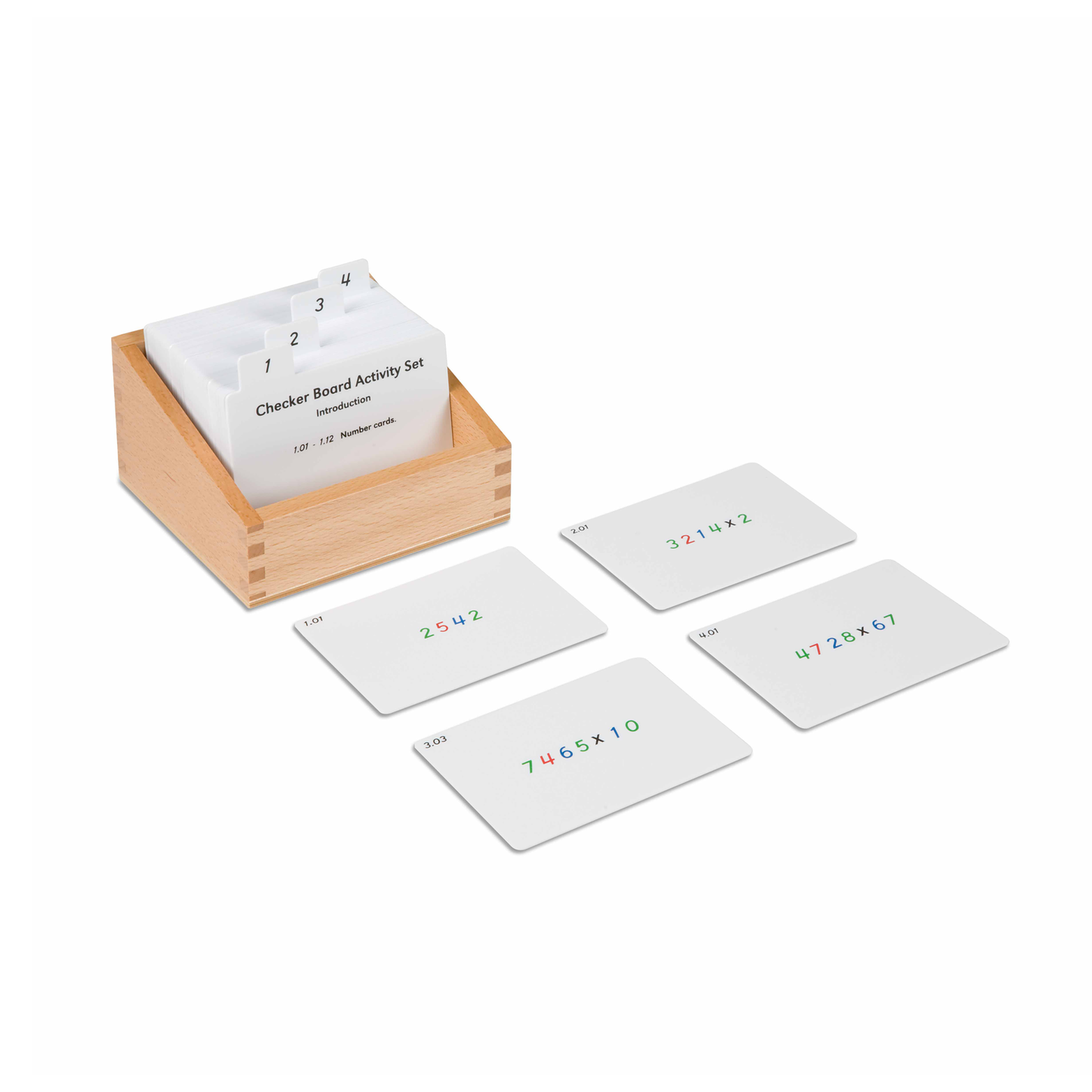 Exercices pour échiquier des nombres entiers (en anglais) - Nienhuis AMI