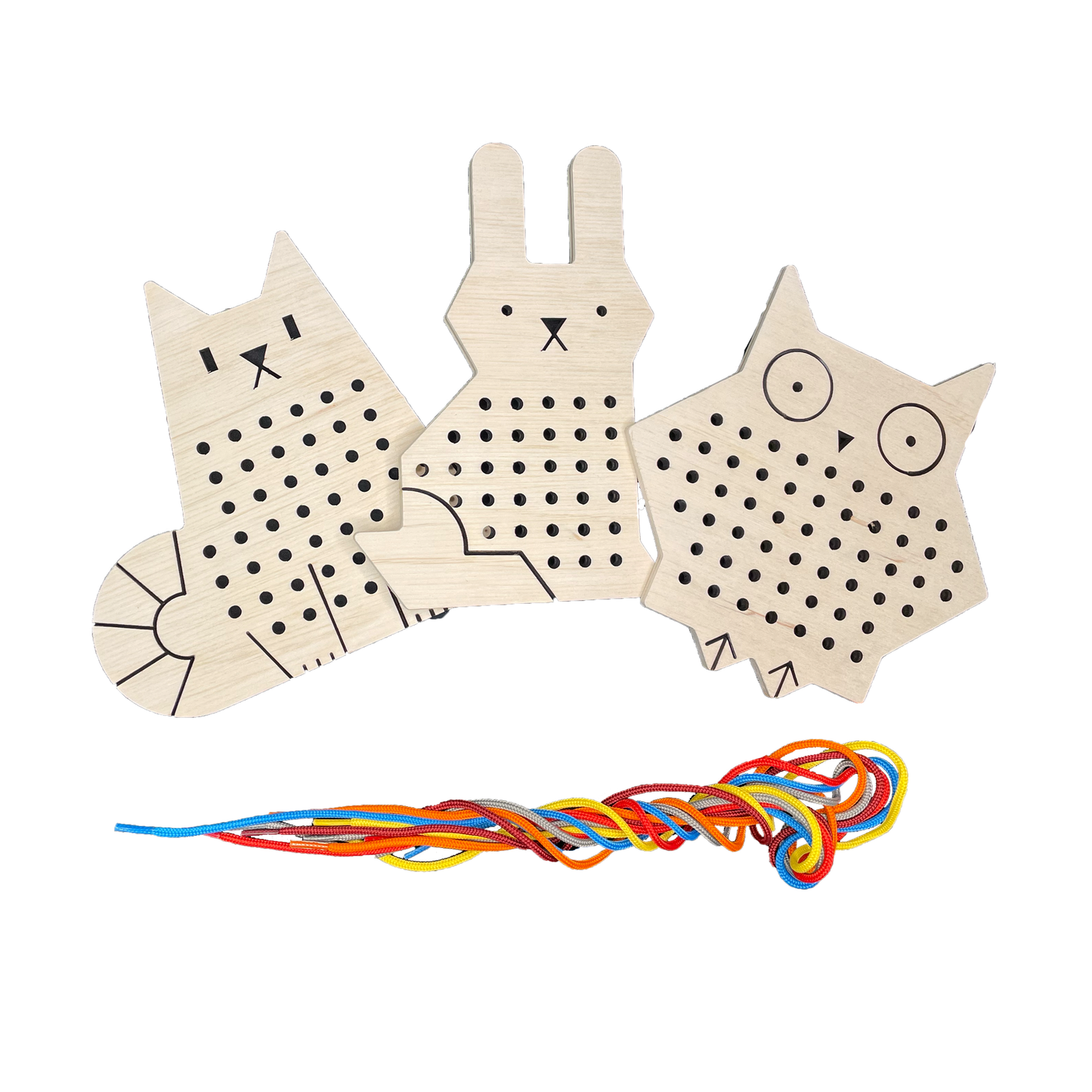 Forme à lacer - Le lapin