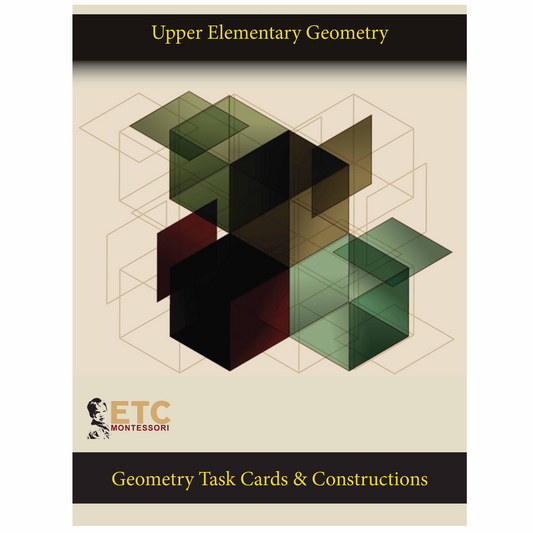 Upper Elementary Geometry - Task Cards - Nienhuis AMI