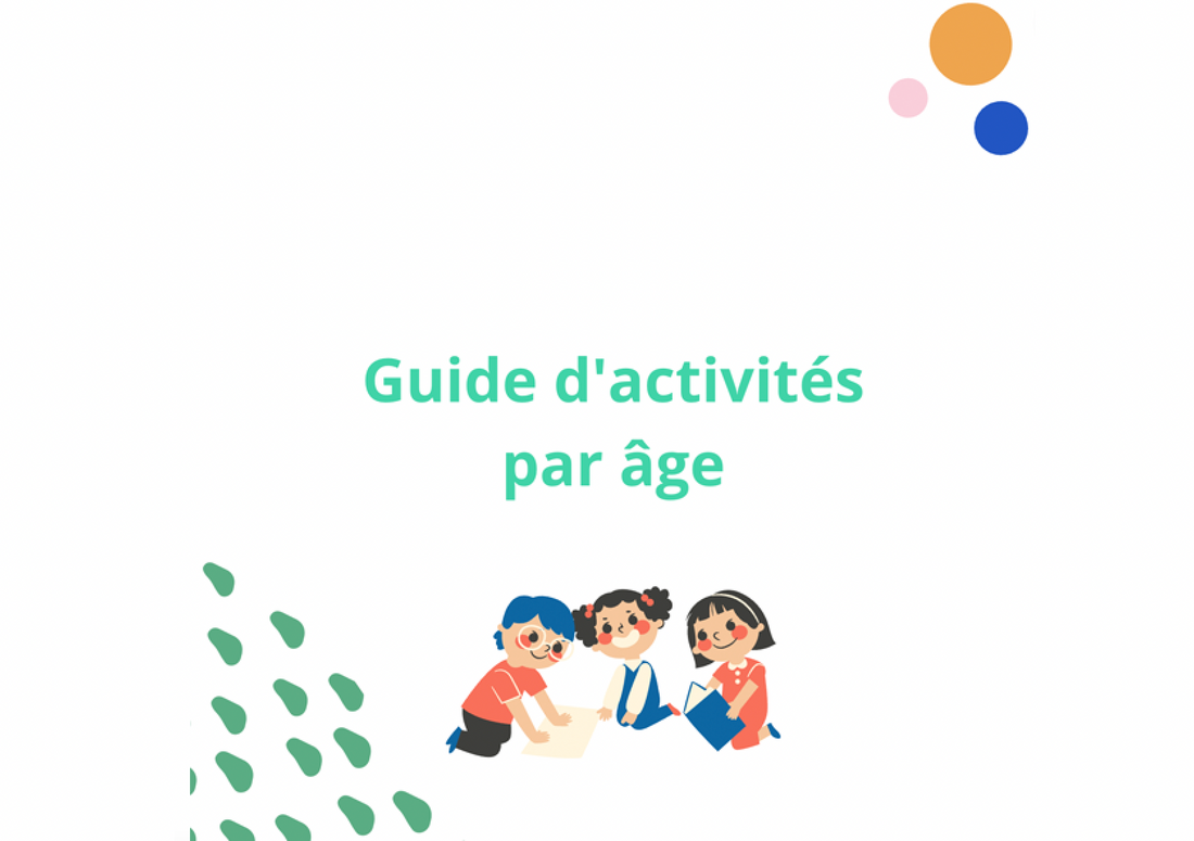 Nos guides d'activités Montessori par âge