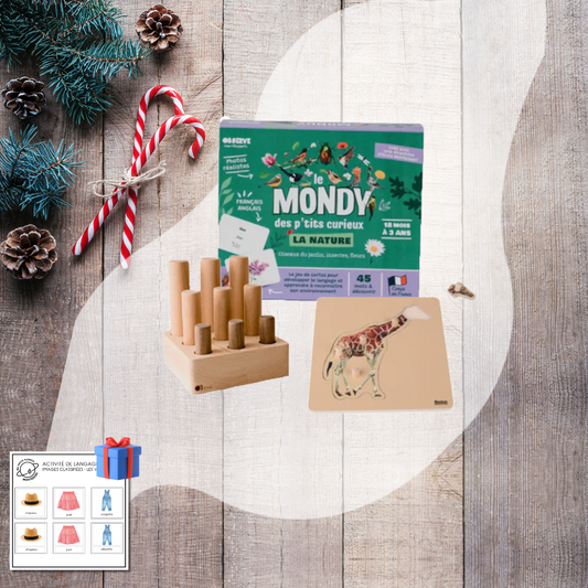 Coffret de Noël pour 2 - 3 ans