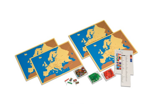 4 cartes de l'Europe - Nienhuis AMI