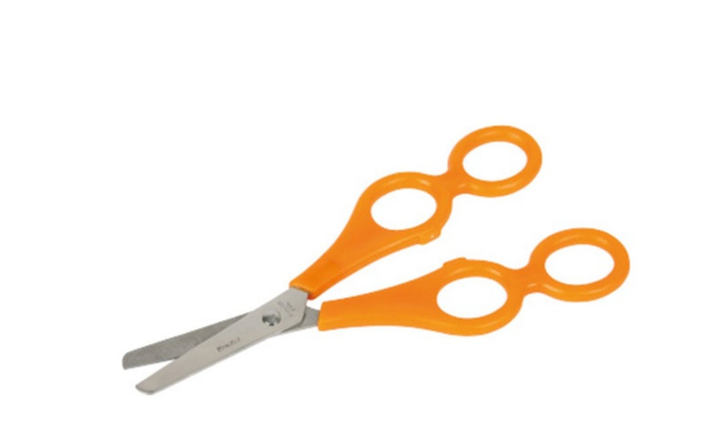 Right-handed practice scissor 17.5 cm - rounded tips - Arts &amp; Crafts