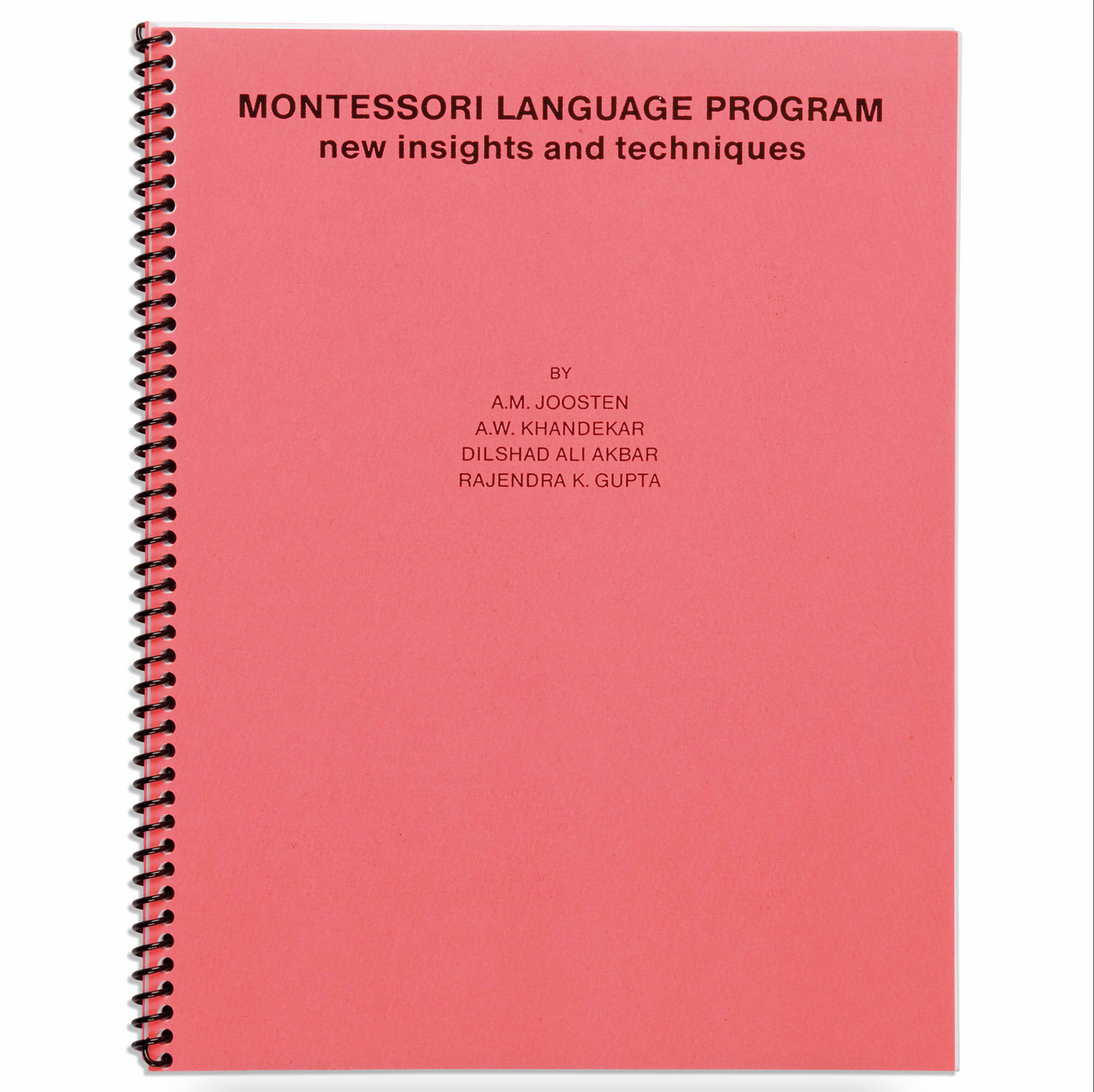 Montessori Language Program - Nienhuis AMI