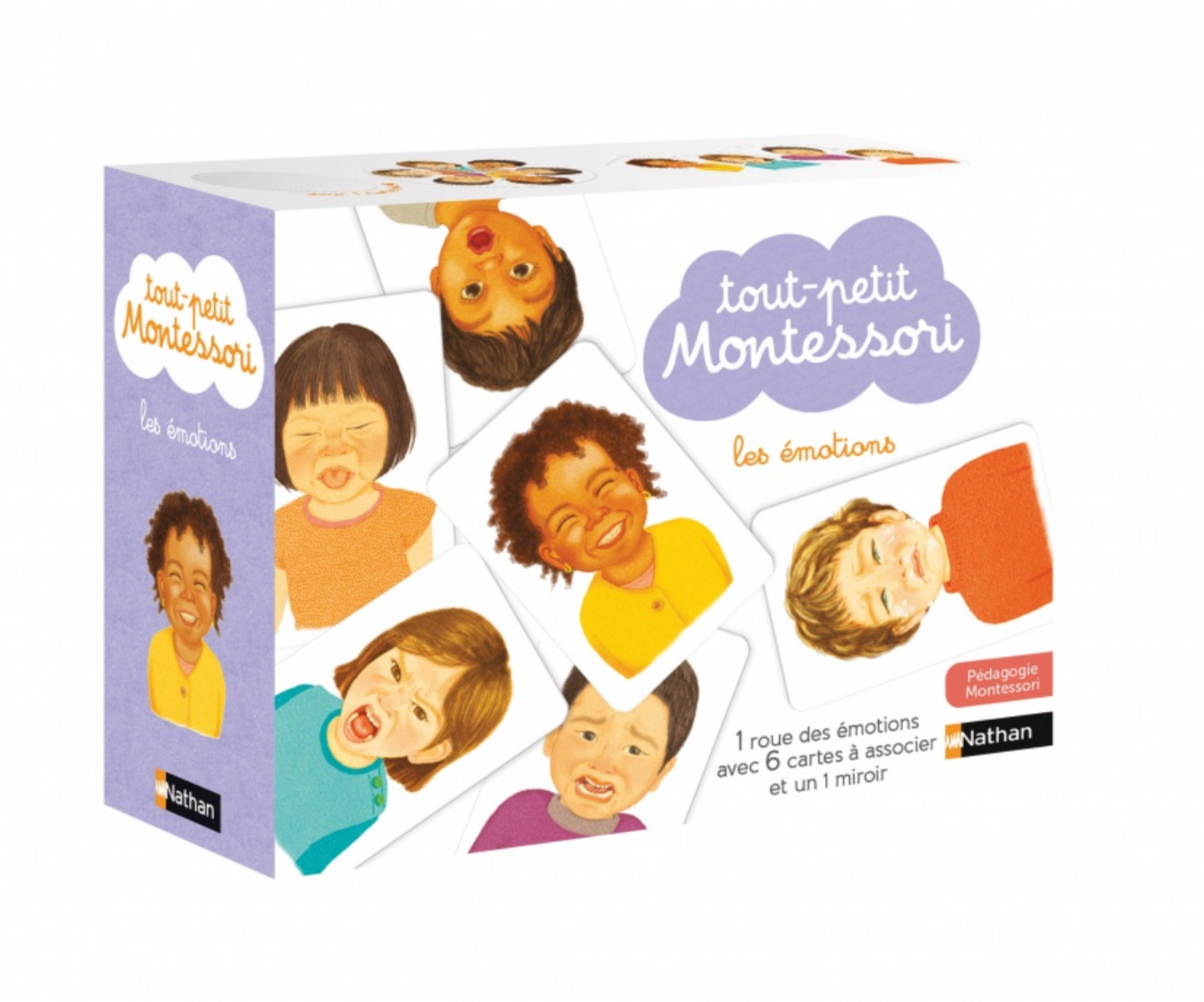 Les émotions - Coffret tout petit Montessori -Nathan