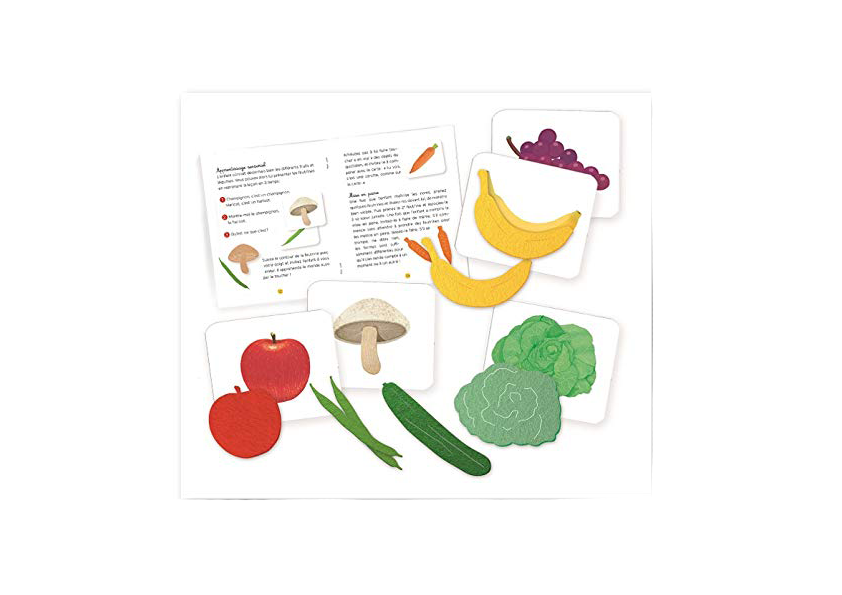 Kleinkind Montessori - Obst und Gemüse -Nathan
