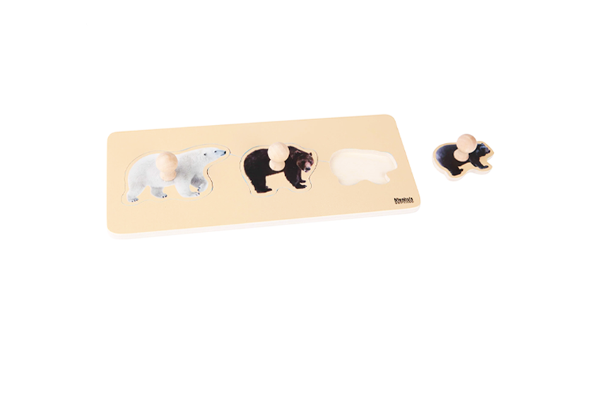 Puzzle für die Kleinen: 3 Bären - Nienhuis AMI