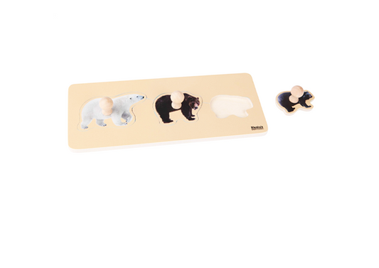 Puzzle for the little ones: 3 bears - Nienhuis AMI