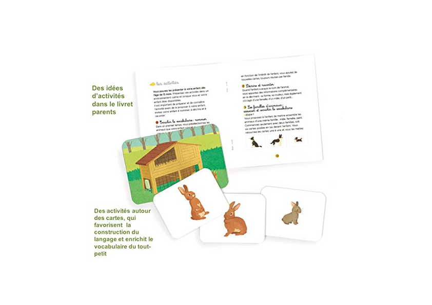 Montessori Toddler - My Wooden Farm Animals -Nathan