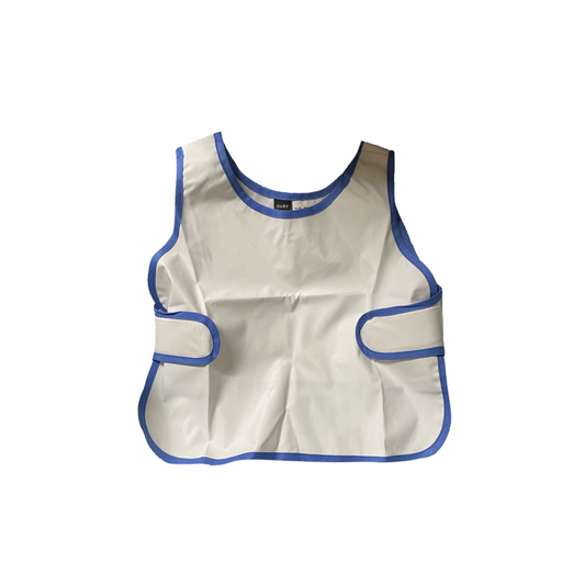 Tablier Montessori bleu