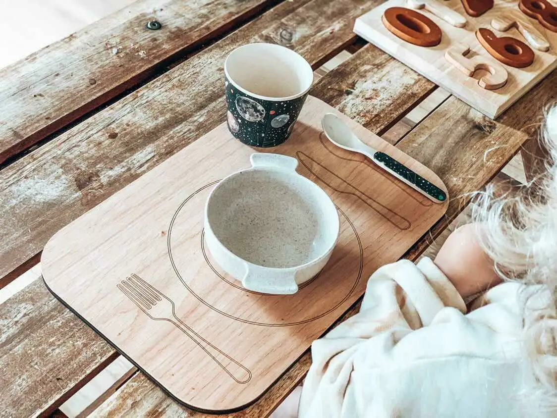 Tischset aus Holz – Ma Petite Planète Montessori