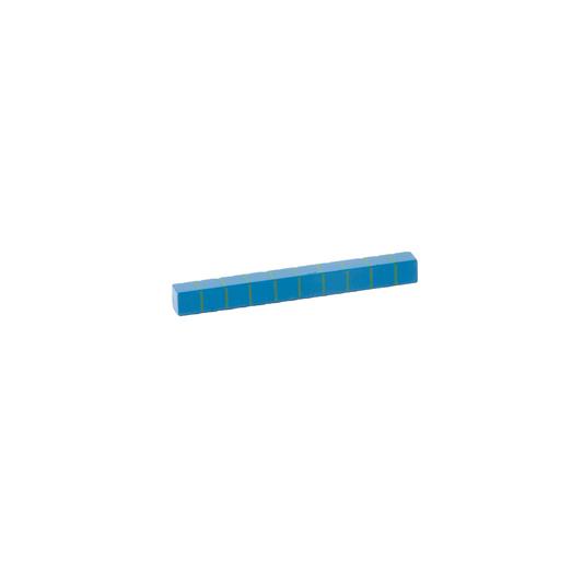 Barre bleue matériel hiérarchique 5 x 0,5 x 0,5 - Nienhuis AMI
