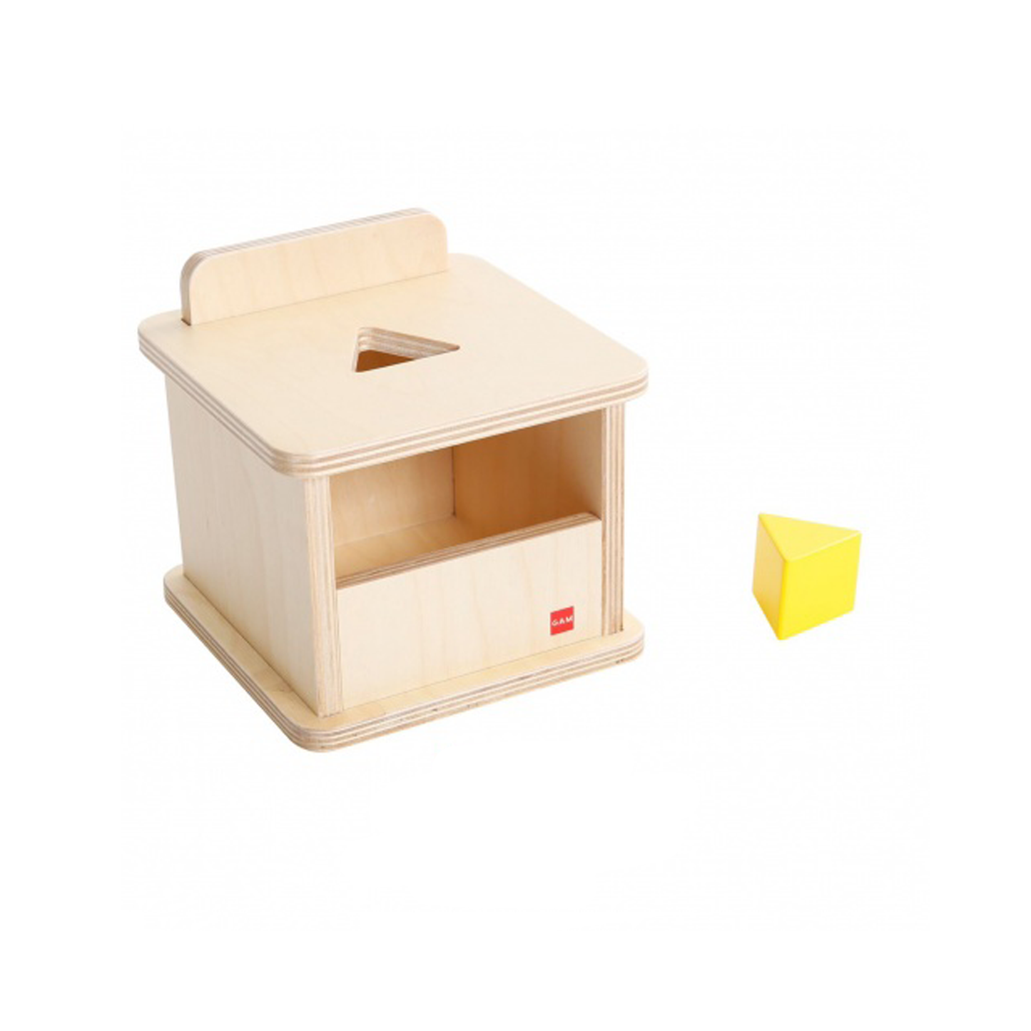 Flush-mounting box: triangular prism -GAM