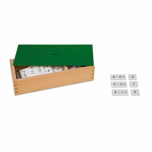 Subtraction exercise box - Nienhuis AMI