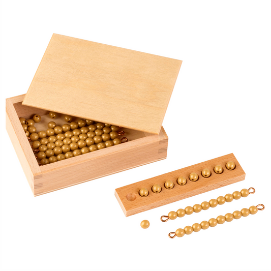Schachtel mit Perlen für Seguin-Tische: 11 bis 99 einzelne Nylon - Nienhuis AMI