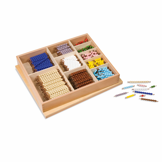 Multiplication Bead Box: Individual Glass Beads - Nienhuis AMI