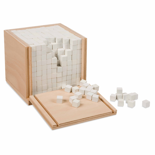 Boîte de volume avec 1000 cubes - Nienhuis AMI