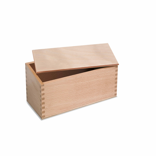 Wooden box for stick-on flags - Nienhuis AMI