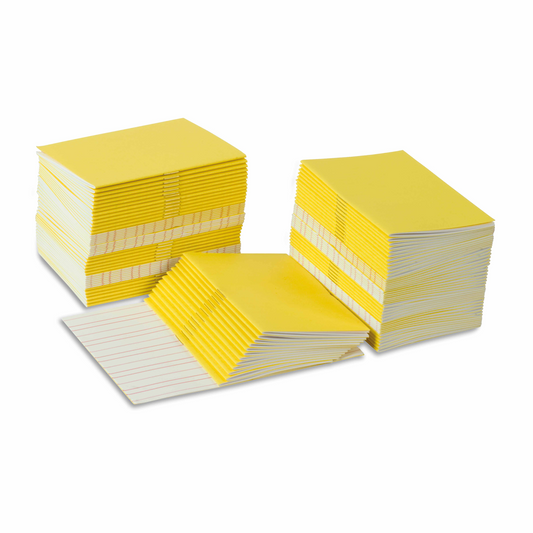 Yellow writing booklets (x100) - Nienhuis AMI