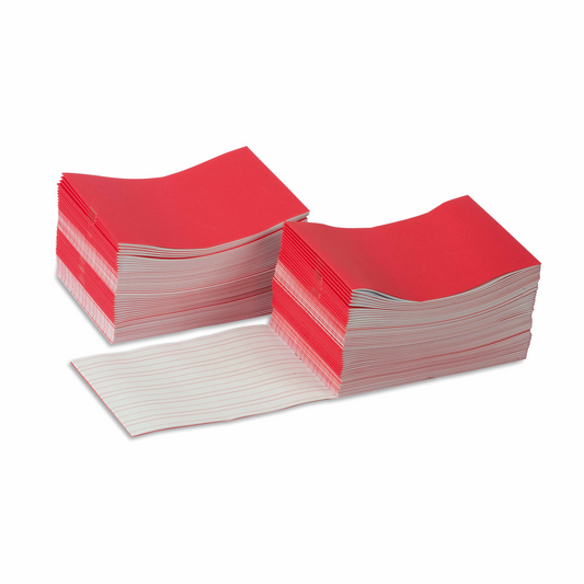 Livrets d'écriture larges rouge (x100) -Nienhuis AMI