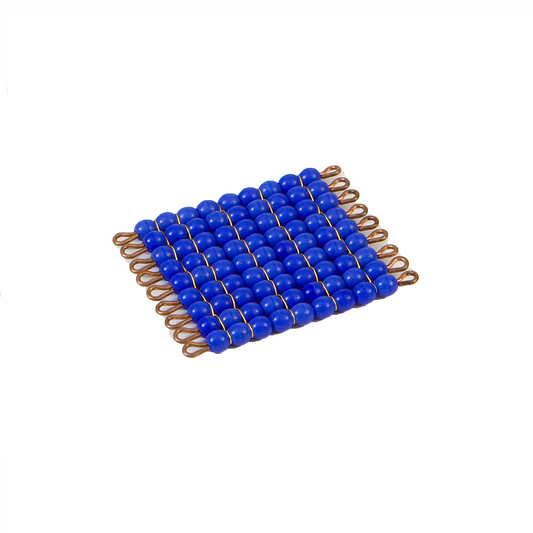 Square of 9 in individual glass beads: dark blue - Nienhuis AMI