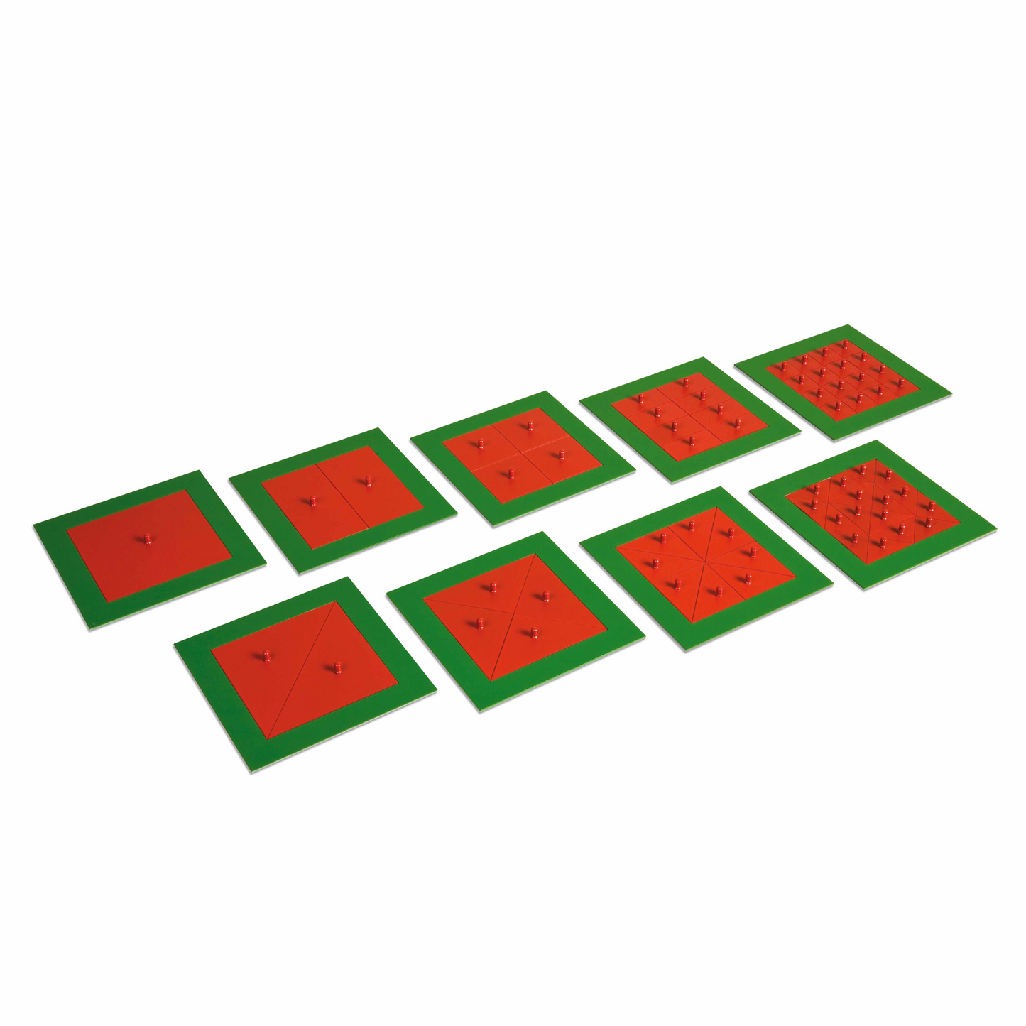 Metallquadrate: 9 Platten - Nienhuis AMI