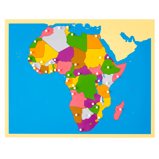 Carte-puzzle : Afrique - Nienhuis AMI