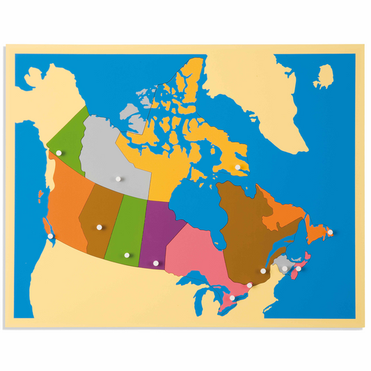 Carte-puzzle : Canada -Nienhuis AMI