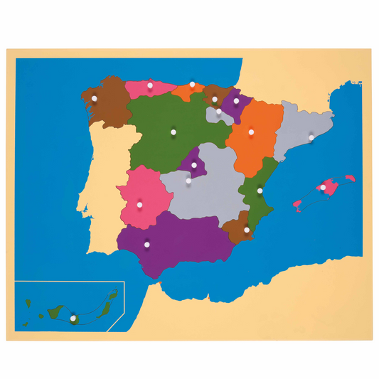 Carte-puzzle : Espagne -Nienhuis AMI
