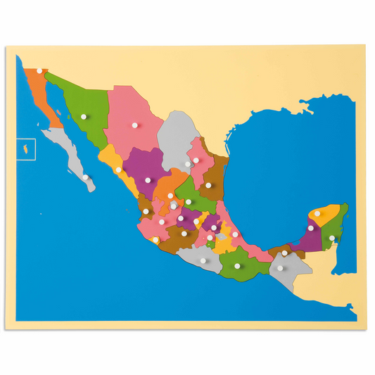 Carte-puzzle : Mexique - Nienhuis AMI