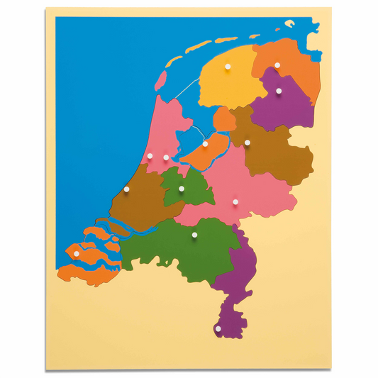 Carte-puzzle : Pays-Bas - Nienhuis AMI